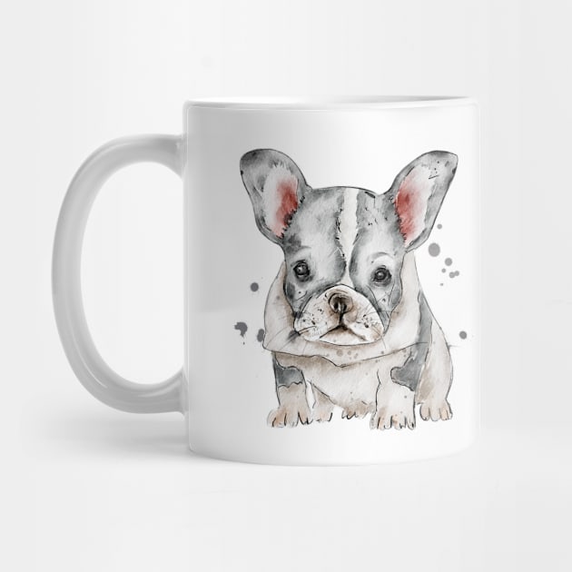 french bulldog dog by HJstudioDesigns